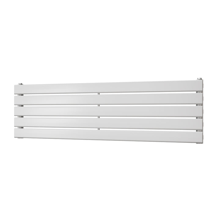 Typhoon Axis - White Horizontal Radiator H340mm x W1200mm Single Panel