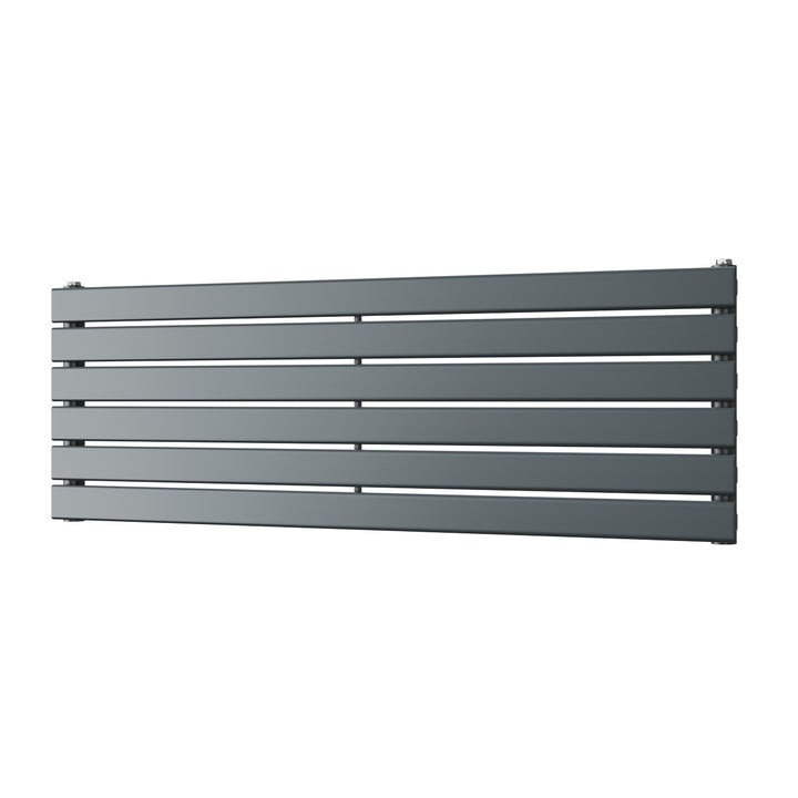 Typhoon Axis - Anthracite Horizontal Radiator H408mm x W1200mm Single Panel