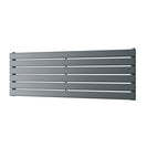 Typhoon Axis - Anthracite Horizontal Radiator H408mm x W1200mm Single Panel