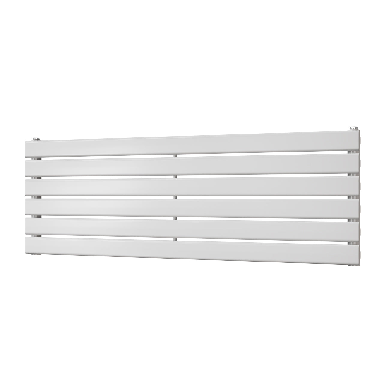 Typhoon Axis - White Horizontal Radiator H408mm x W1200mm Single Panel