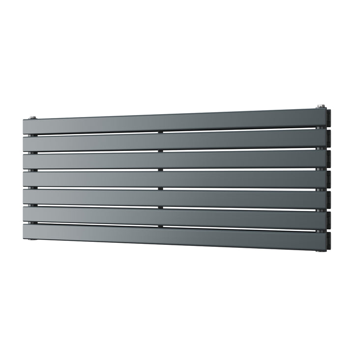 Typhoon Axis - Anthracite Horizontal Radiator H476mm x W1200mm Double Panel