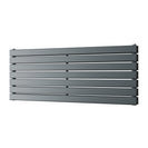 Typhoon Axis - Anthracite Horizontal Radiator H476mm x W1200mm Double Panel