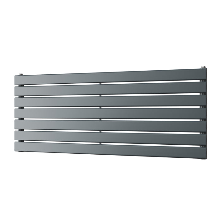Typhoon Axis - Anthracite Horizontal Radiator H476mm x W1200mm Single Panel