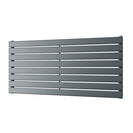 Typhoon Axis - Anthracite Horizontal Radiator H544mm x W1200mm Single Panel