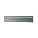 Typhoon Axis - Anthracite Horizontal Radiator H272mm x W1400mm Single Panel