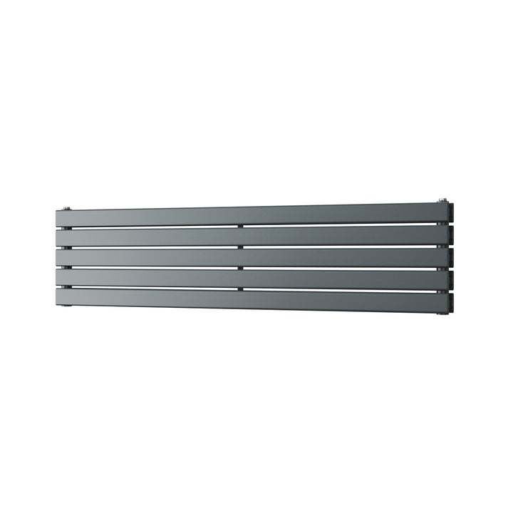 Typhoon Axis - Anthracite Horizontal Radiator H340mm x W1400mm Double Panel