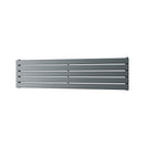Typhoon Axis - Anthracite Horizontal Radiator H340mm x W1400mm Single Panel