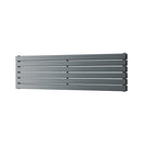 Typhoon Axis - Anthracite Horizontal Radiator H408mm x W1400mm Double Panel