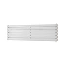 Typhoon Axis - White Horizontal Radiator H408mm x W1400mm Double Panel
