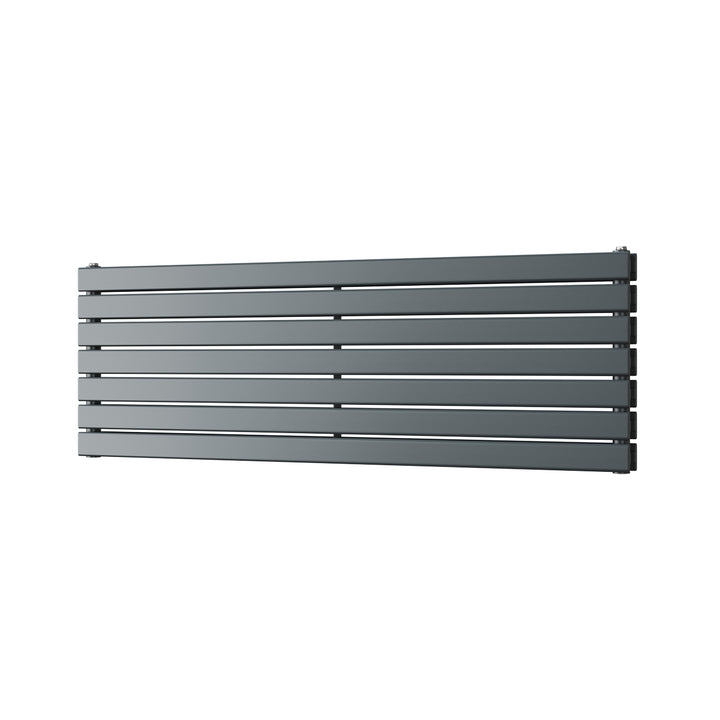 Typhoon Axis - Anthracite Horizontal Radiator H476mm x W1400mm Double Panel
