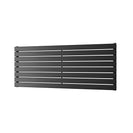 Typhoon Axis - Black Horizontal Radiator H544mm x W1400mm Single Panel