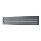 Typhoon Axis - Anthracite Horizontal Radiator H340mm x W1600mm Double Panel
