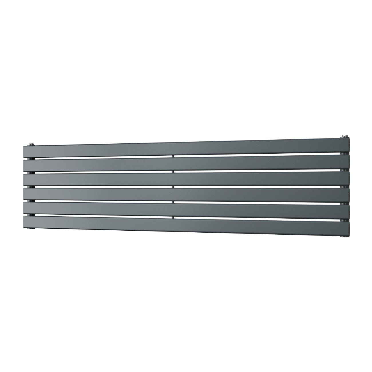 Typhoon Axis - Anthracite Horizontal Radiator H408mm x W1600mm Single Panel