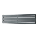 Typhoon Axis - Anthracite Horizontal Radiator H408mm x W1600mm Single Panel