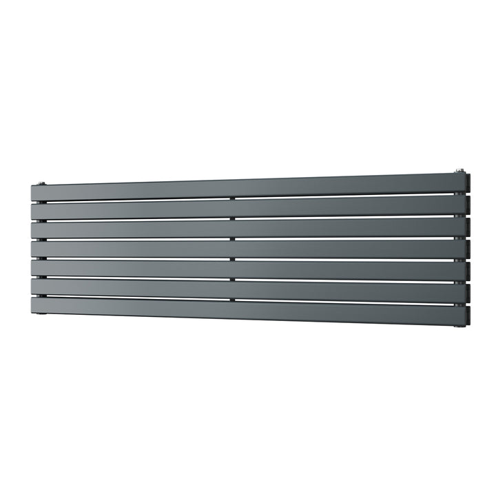 Typhoon Axis - Anthracite Horizontal Radiator H476mm x W1600mm Double Panel