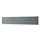Typhoon Axis - Anthracite Horizontal Radiator H340mm x W1800mm Single Panel