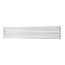 Typhoon Axis - White Horizontal Radiator H340mm x W1800mm Single Panel