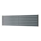 Typhoon Axis - Anthracite Horizontal Radiator H476mm x W1800mm Single Panel