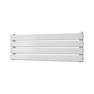 Typhoon Axis - White Horizontal Radiator H272mm x W800mm Single Panel