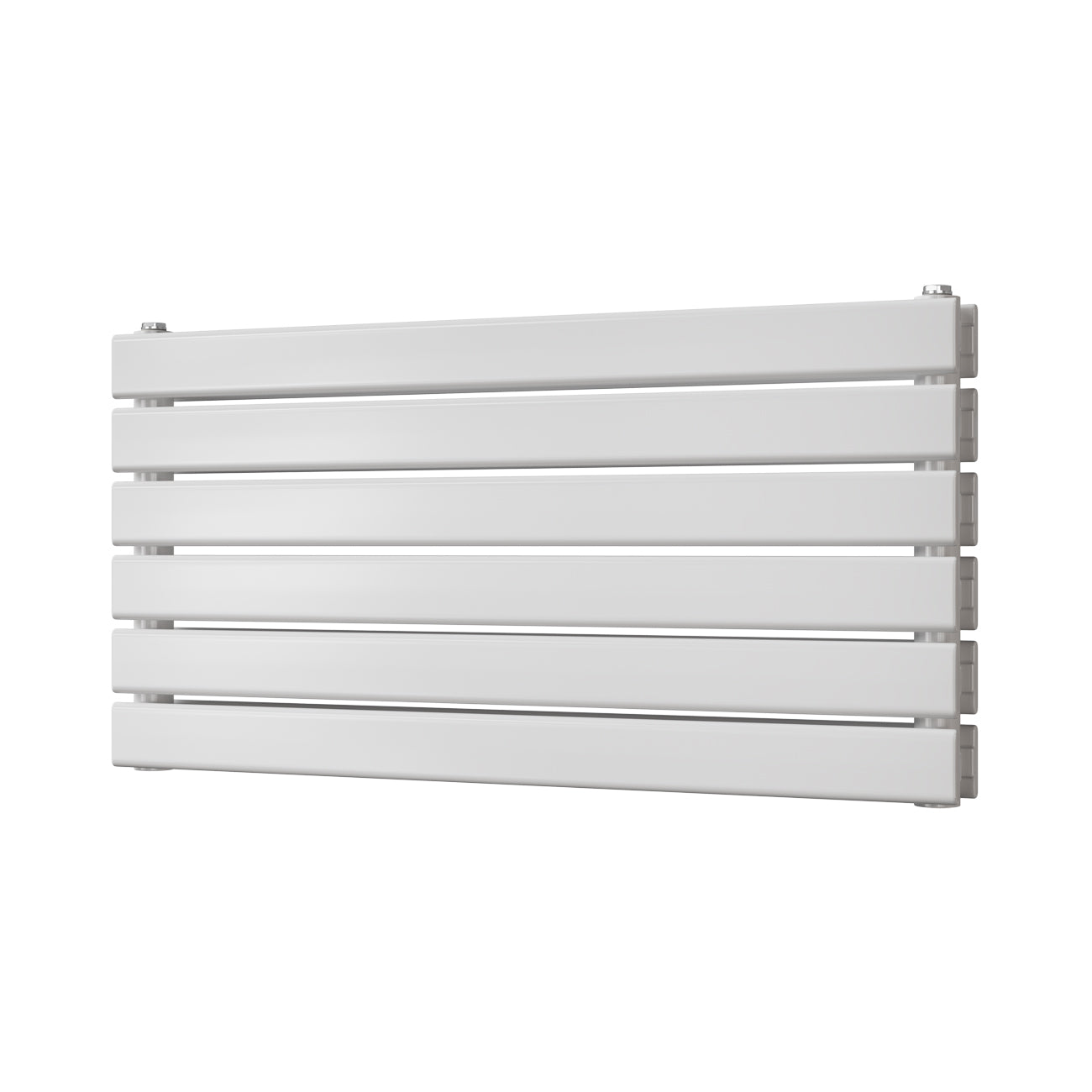 Typhoon Axis - White Horizontal Radiator H408mm x W800mm Double Panel