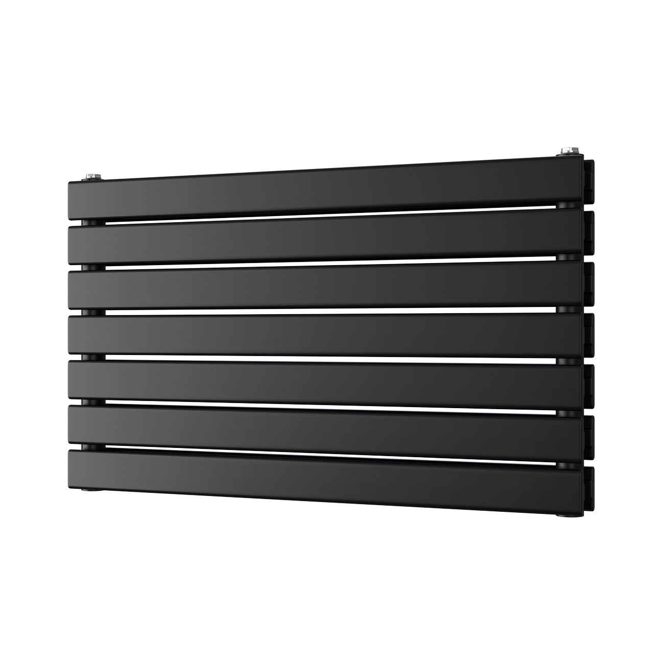 Typhoon Axis - Black Horizontal Radiator H476mm x W800mm Double Panel
