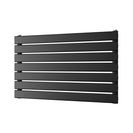 Typhoon Axis - Black Horizontal Radiator H476mm x W800mm Single Panel