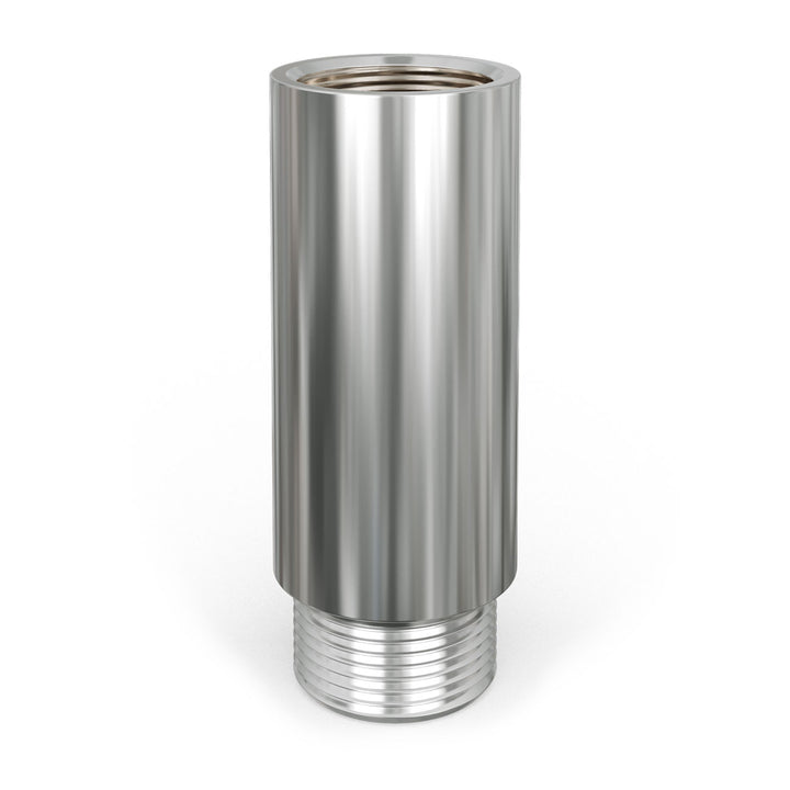 Radiator Valve Tail Extension 50mm 1/2" MxF - Chrome