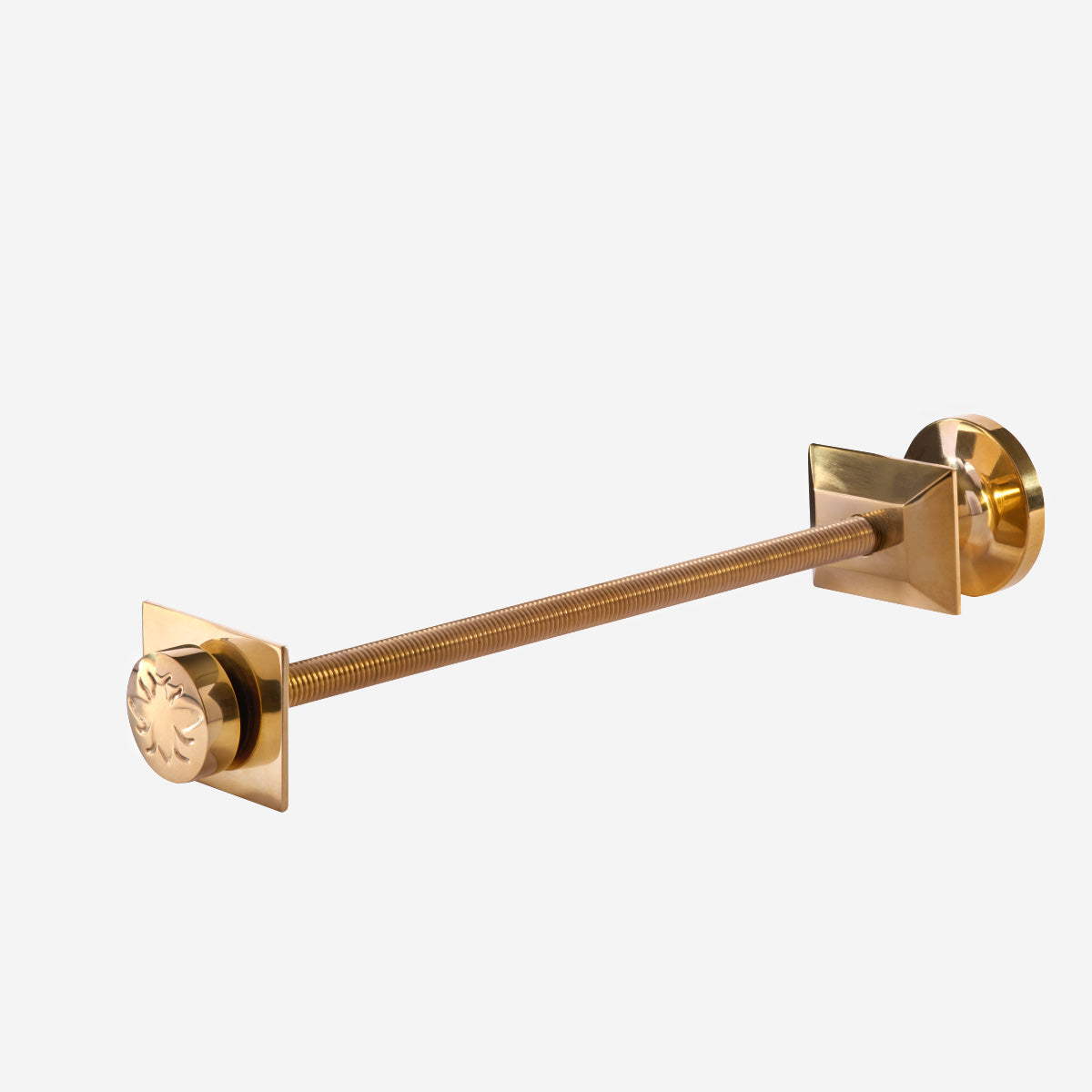 Whitworth - Polished Brass Brass Radiator Wall Stay