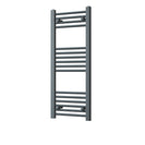 Zennor - Anthracite Heated Towel Rail - H1000mm x W400mm - Straight