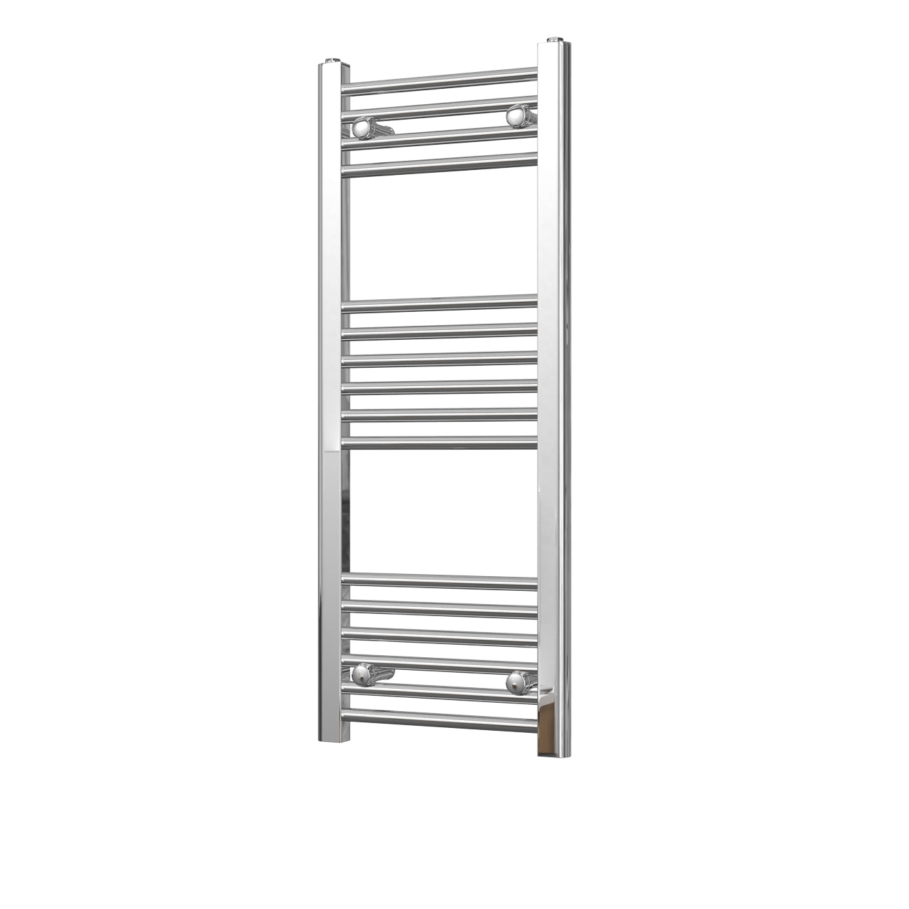 Zennor - Chrome Heated Towel Rail - H1000mm x W400mm - Straight