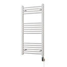 Zennor - White Electric Towel Rail H1000mm x W500mm Curved 400w Thermostatic WIFI