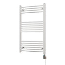 Zennor - White Electric Towel Rail H1000mm x W600mm Curved 500w Thermostatic WIFI