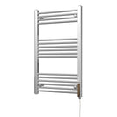 Zennor - Chrome Electric Towel Rail H1000mm x W600mm Straight 300w Standard