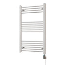 Zennor - White Electric Towel Rail H1000mm x W600mm Straight 500w Thermostatic WIFI
