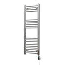 Zennor - Chrome Electric Towel Rail H1200mm x W400mm Straight 200w Thermostatic WIFI