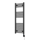 Zennor - Black Electric Towel Rail H1200mm x W400mm Straight 300w Thermostatic WIFI