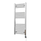 Zennor - Chrome Electric Towel Rail H1200mm x W500mm Straight 300w Thermostatic WIFI