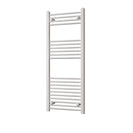 Zennor - White Heated Towel Rail - H1200mm x W500mm - Straight