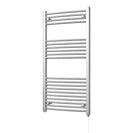 Zennor - Chrome Electric Towel Rail H1200mm x W600mm Curved 300w Standard