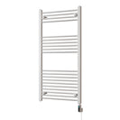 Zennor - White Electric Towel Rail H1200mm x W600mm Straight 600w Thermostatic WIFI