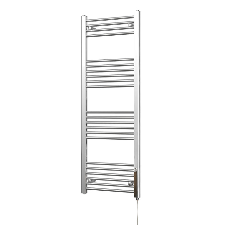 Zennor - Chrome Electric Towel Rail H1400mm x W500mm Straight 300w Standard