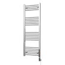 Zennor - Chrome Electric Towel Rail H1400mm x W500mm Straight 300w Thermostatic WIFI