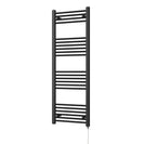 Zennor - Black Electric Towel Rail H1400mm x W500mm Straight 500w Standard