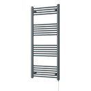 Zennor - Anthracite Electric Towel Rail H1400mm x W600mm Straight 600w Standard