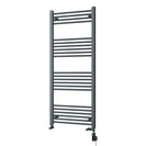 Zennor - Anthracite Dual Fuel Towel Rail H1400mm x W600mm Thermostatic WIFI - Straight