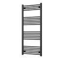 Zennor - Black Heated Towel Rail - H1400mm x W600mm - Straight