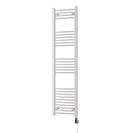 Zennor - White Electric Towel Rail H1600mm x W400mm Curved 600w Thermostatic WIFI