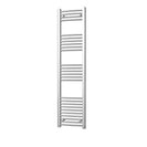 Zennor - Chrome Heated Towel Rail - H1600mm x W400mm - Curved