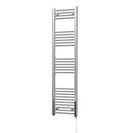 Zennor - Chrome Electric Towel Rail H1600mm x W400mm Straight 300w Standard