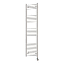 Zennor - White Electric Towel Rail H1600mm x W400mm Straight 500w Thermostatic WIFI